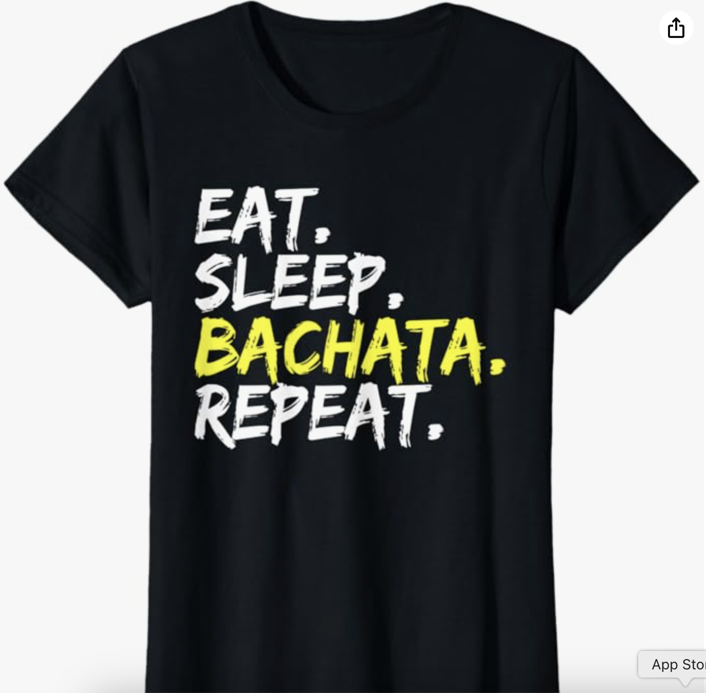 Eat Sleep Bachata Repeat Dance Music Dance Night Outfit T-Shirt